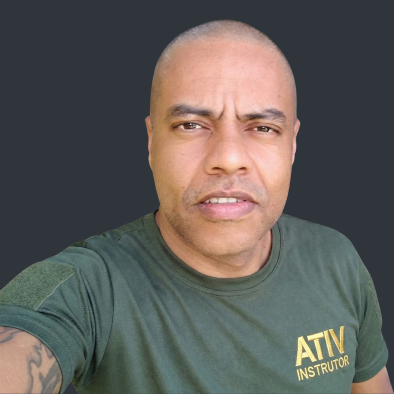 Alex Andreoli Dantas, instrutor credenciado pela Polícia Federal
